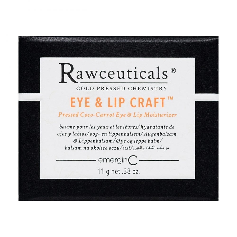 emerginC Rawceuticals® EYE & LIP CRAFT™ label