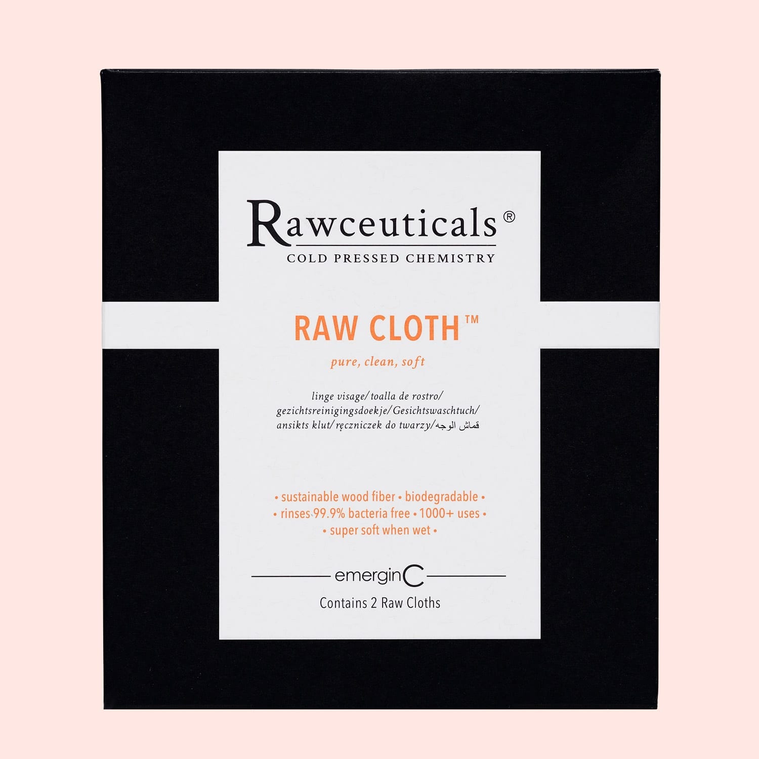 Rawceuticals® RAW CLOTH | 2 stuks