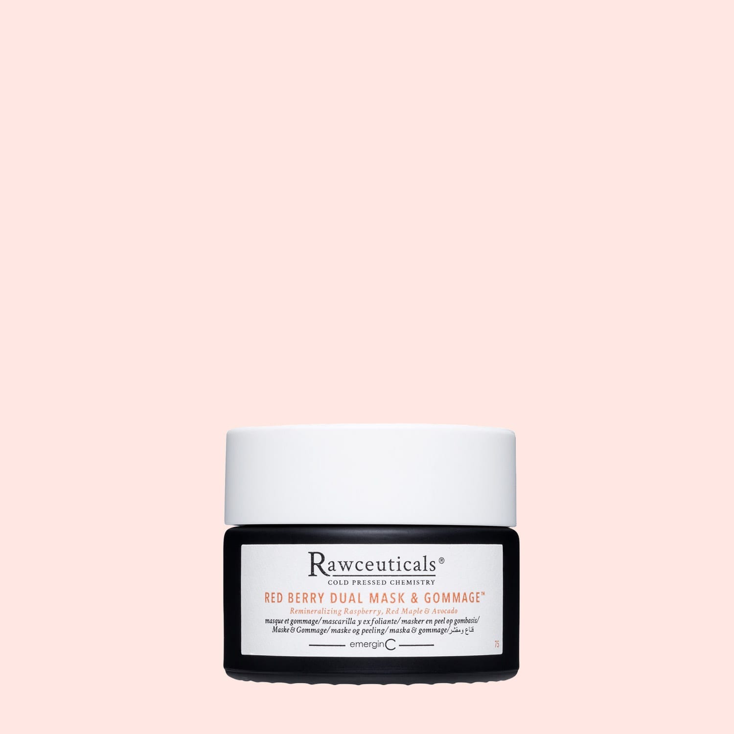Rawceuticals® RED BERRY DUAL MASK & GOMMAGE